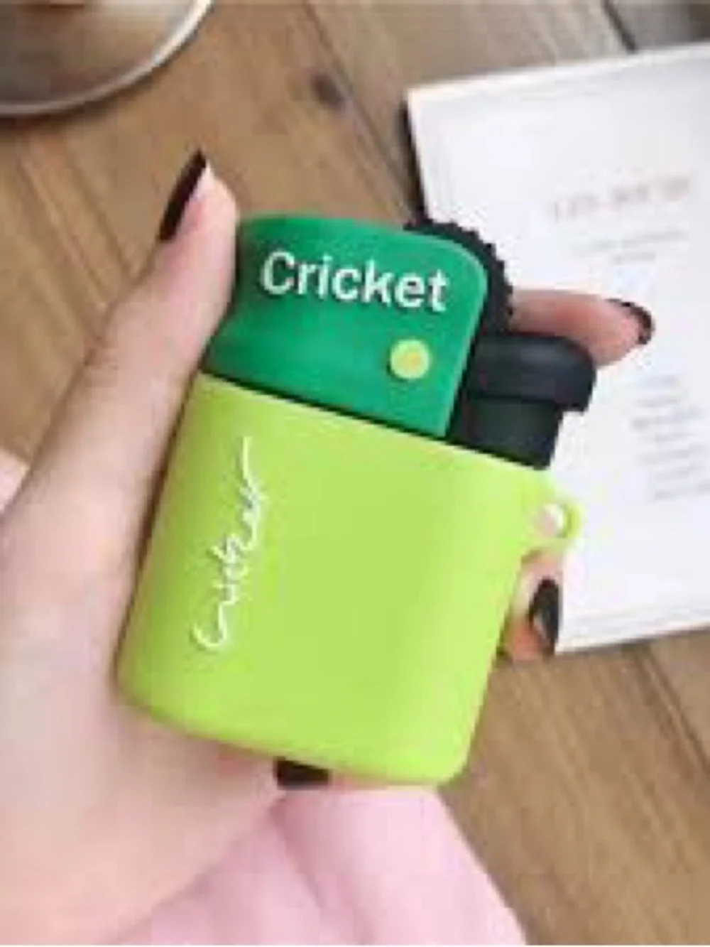 Cricket Lime Green Protective Case for Wireless Earbuds